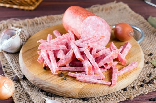نگهداری کالباس در فریزر