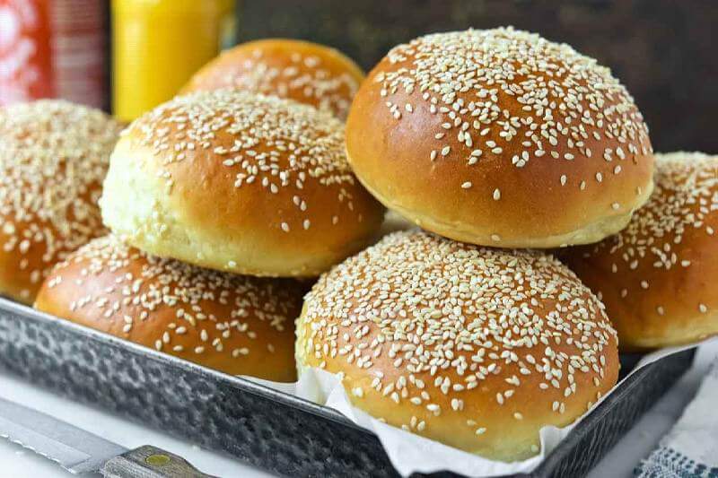 دستور پخت نان همبرگر